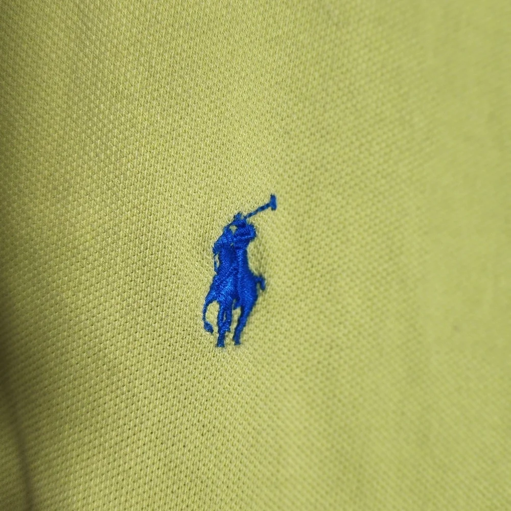 Ralph Lauren Men's Bright‎ Yellow Polo Shirt